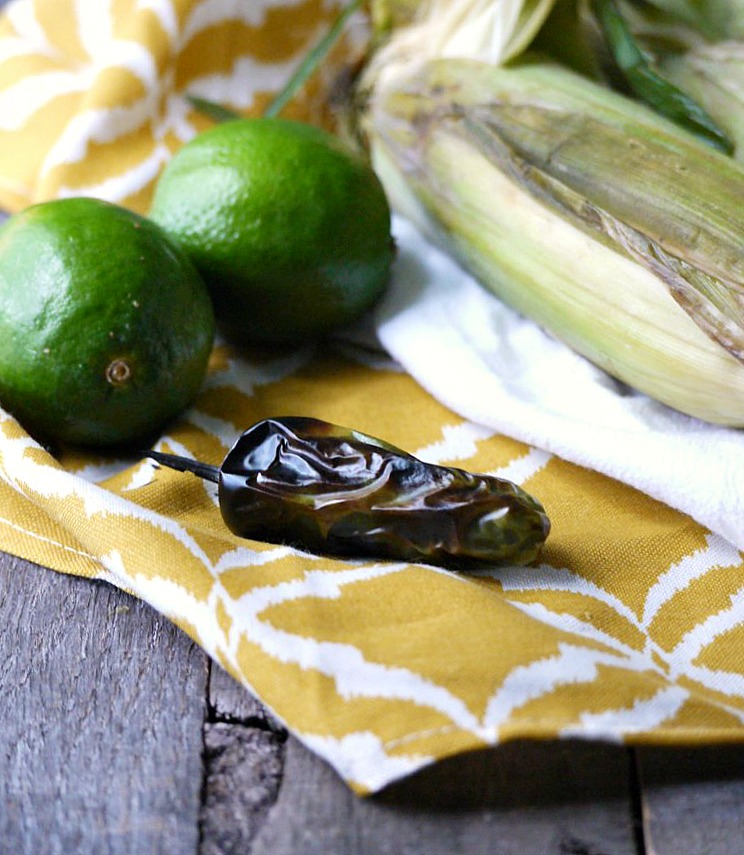 corn on the cob with roasted jalapeno honey butter and smoked paprika 1