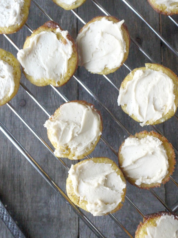 mini jalapeno cornbread cupcakes with honey butter frosting 4