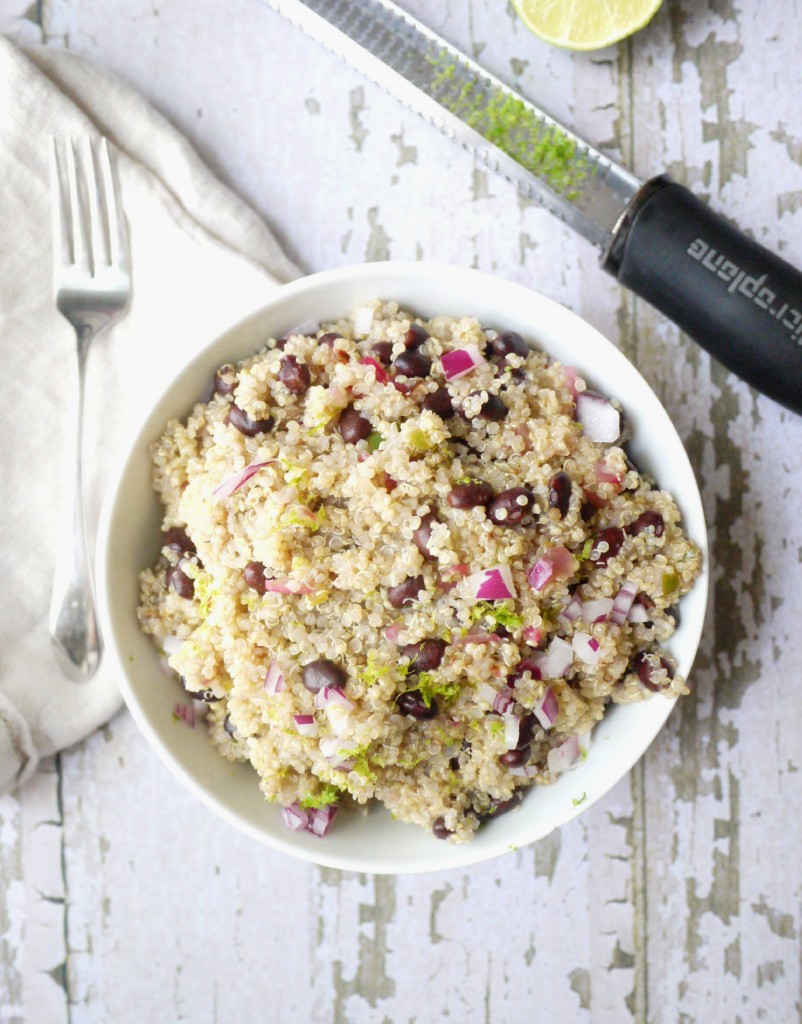 southwest quinoa and black bean salad 1