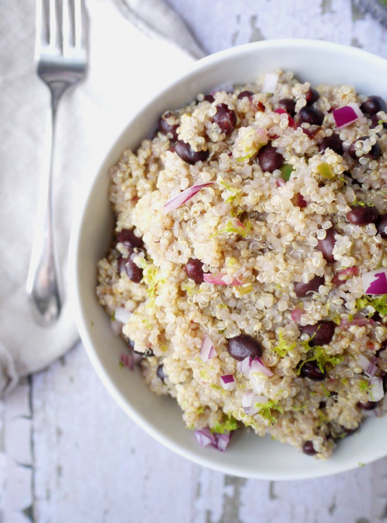 southwest quinoa and black bean salad 4