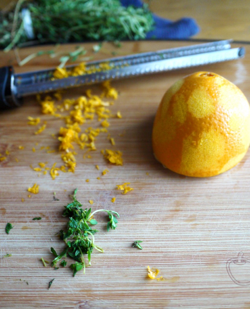 thyme and zest