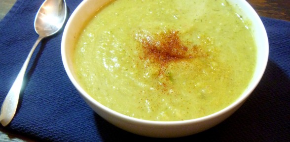 Spicy Broccoli and Fennel Soup