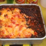 cooked bean dip