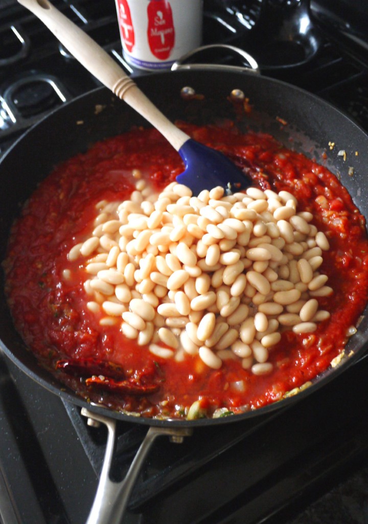 beans cooking