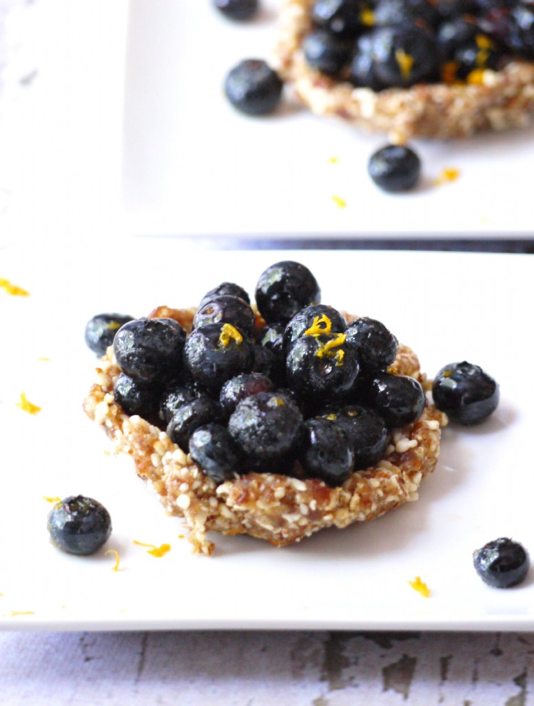 blueberry and almond tartlet 2