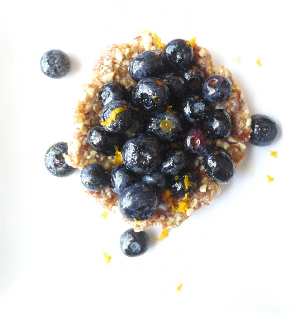 blueberry and almond tartlet 6