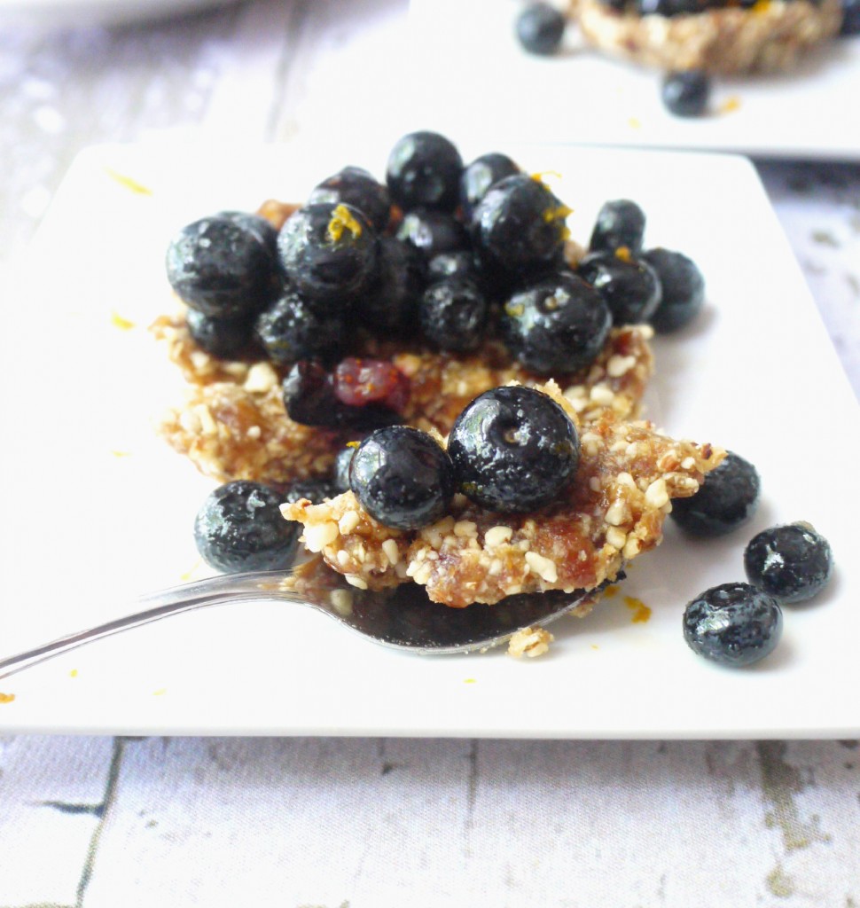 blueberry and almond tartlet 7