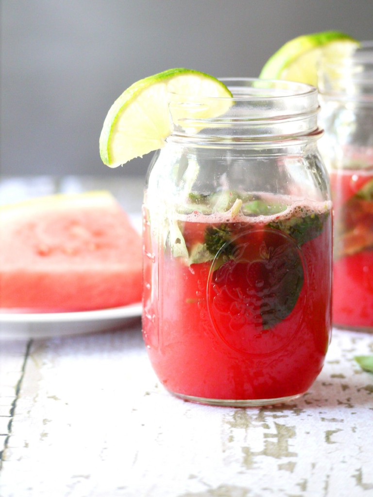 lime basil watermelon cooler 3