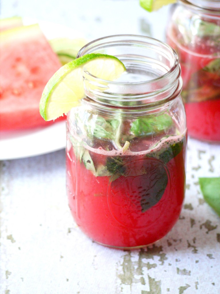 lime basil watermelon cooler 5