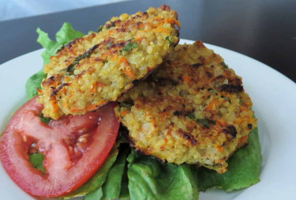 quinoa burger