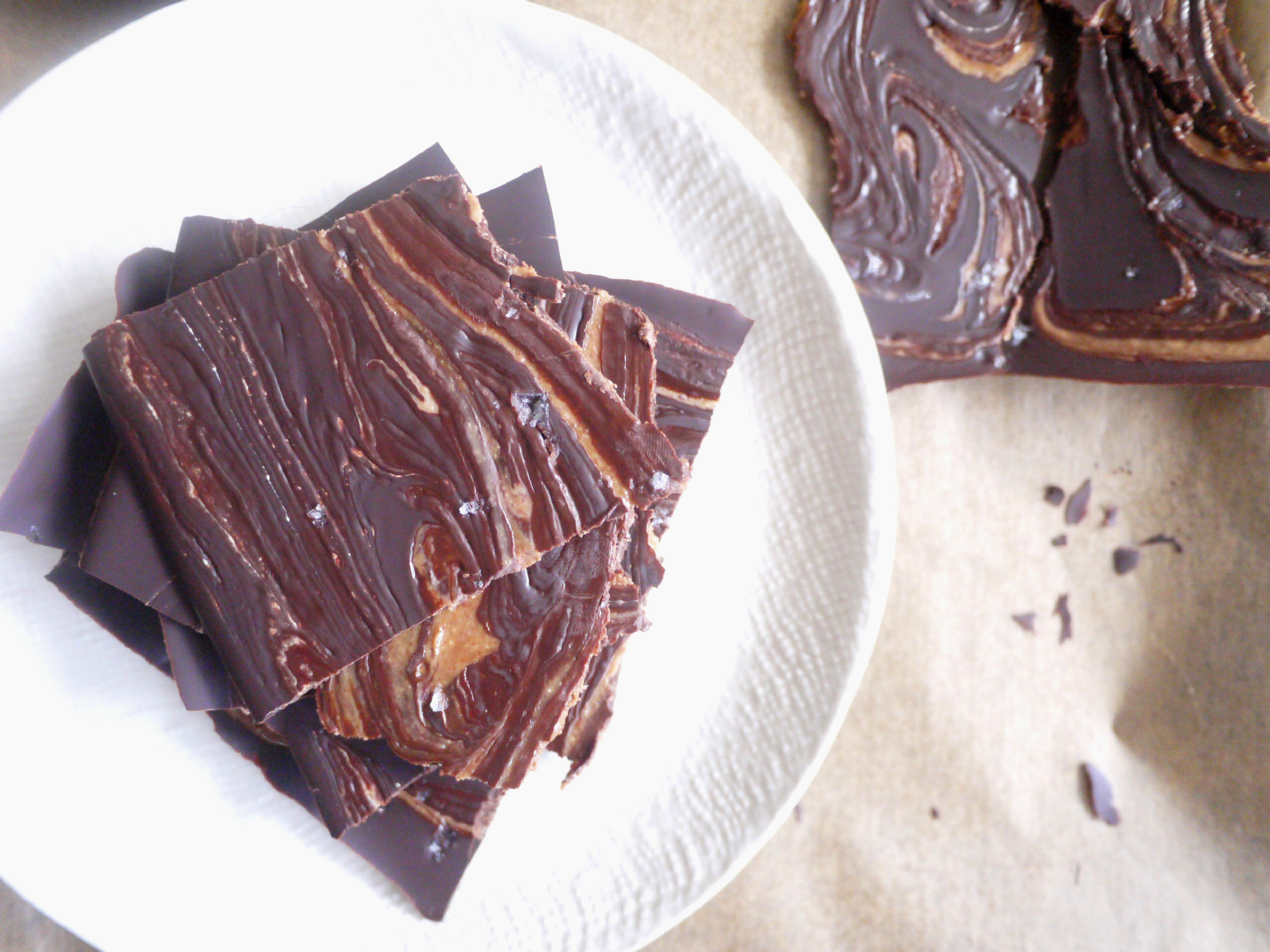 almond butter chocolate bark 11