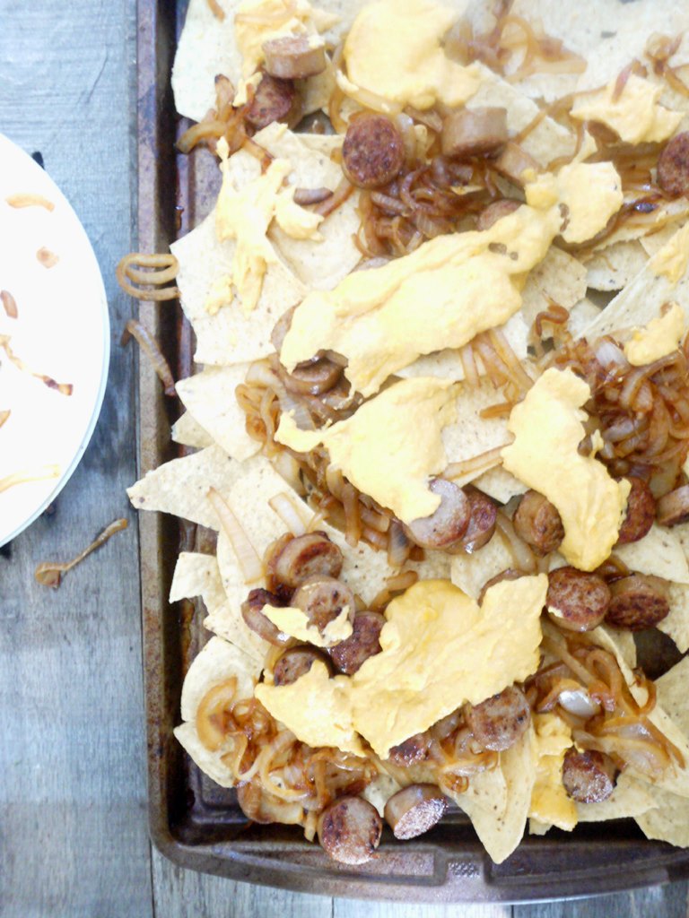 beer brat nachos 7