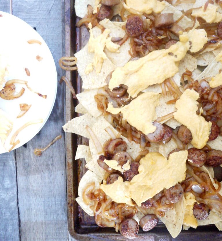 beer brat nachos 8