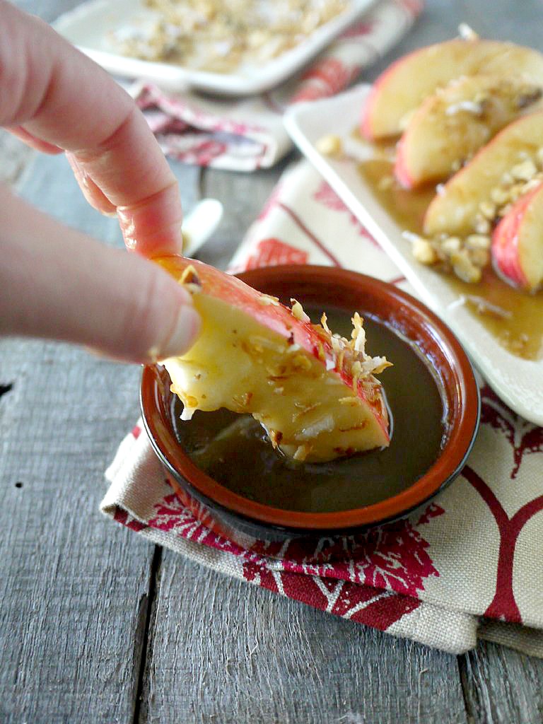 caramel apple slices with toasted pecans and coconut 12 adjusted