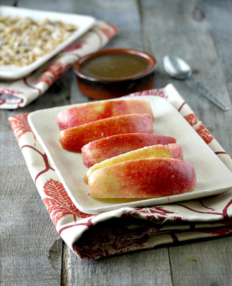 caramel apple slices with toasted pecans and coconut 5 adjusted