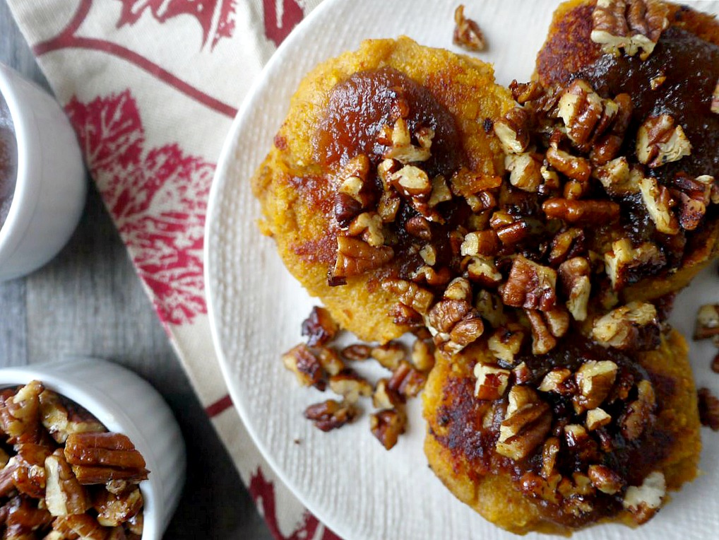 sweet potato cakes with apple butter 5 adjusted