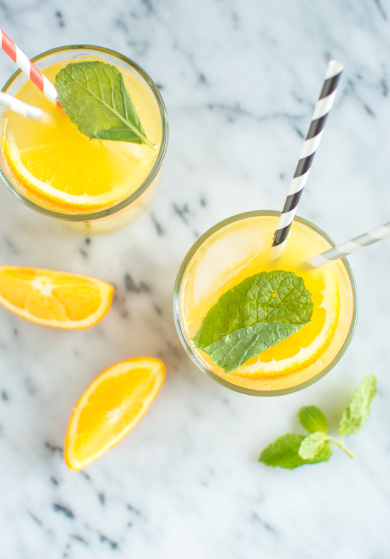 Orange Mint Coconut Water 5