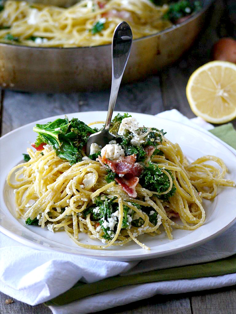 kale bacon and feta quinoa pasta 6 adjusted