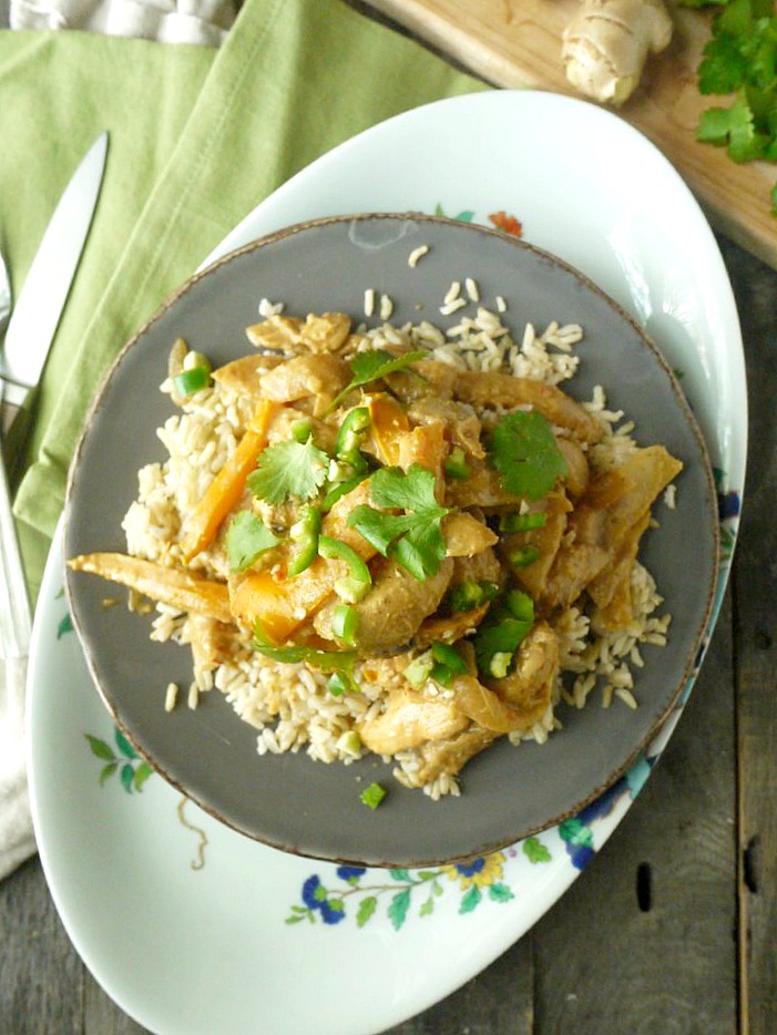 spicy almond butter chicken curry 10