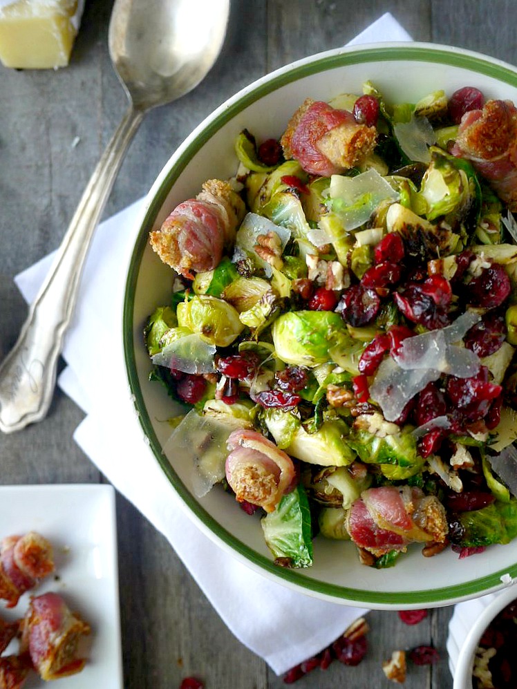 brussels sprouts salad with pancetta croutons 2 adjusted