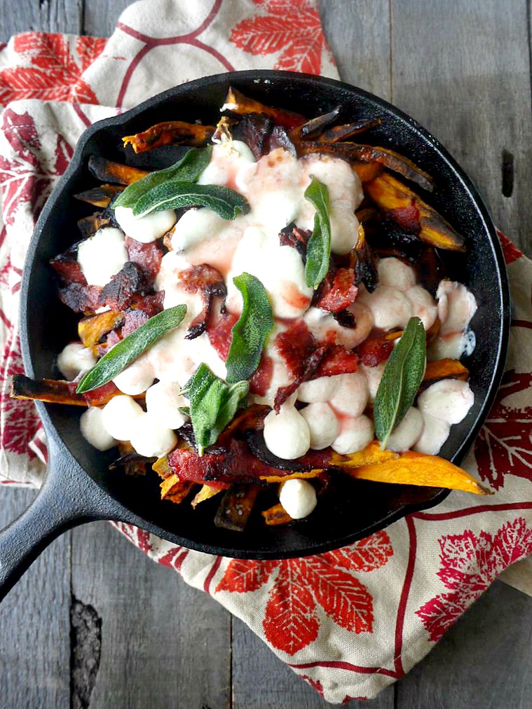 sweet potato poutine with cranberry gravy 7 adjusted